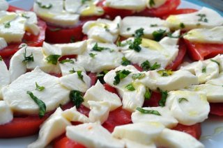 Receta de tomates con mozzarella