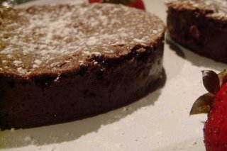 Receta de torta de chocolate y café