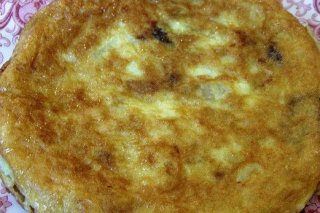 Receta de tortilla de patata y champiñones