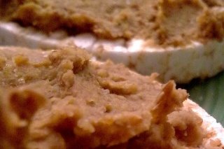 Receta de tostas de puré de lentejas