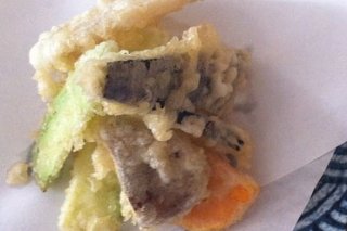 Receta de verdura en tempura