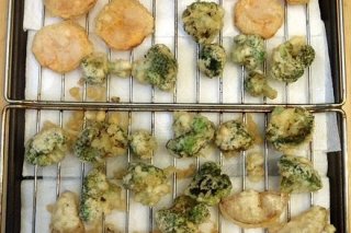 Receta de verduras en tempura
