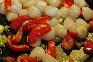 Receta de vieiras salteadas