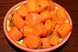 Receta de zanahorias glaseadas con miel