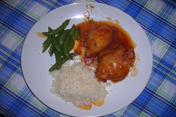 Receta de Adobo de pollo con arroz