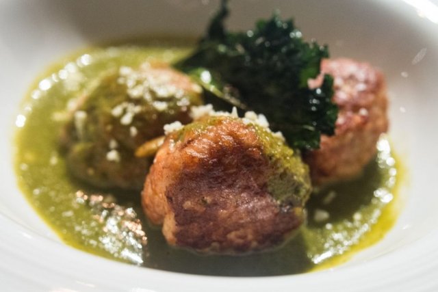 Receta de Albóndigas en salsa verde