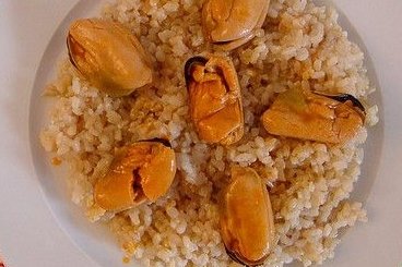 Receta de Arroz con mejillones en escabeche