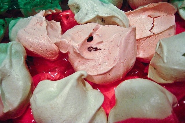 Receta de Besitos de merengue