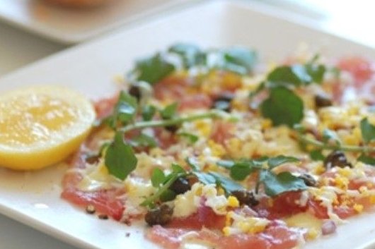 Receta de Carpaccio de atún