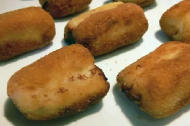 Receta de Croquetas de bechamel con jamón