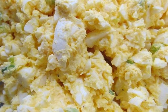 Receta de Ensalada de huevo cocido