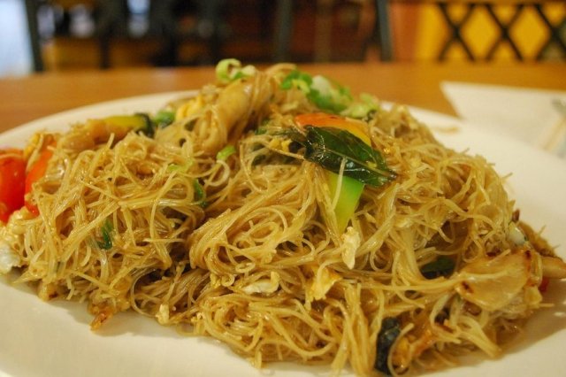 Receta de Fideos vermicelli con verduras