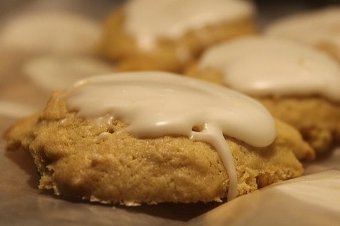 Receta de Galletas con crema de naranja