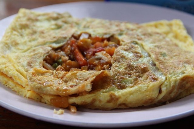 Receta de Omelette de verduras