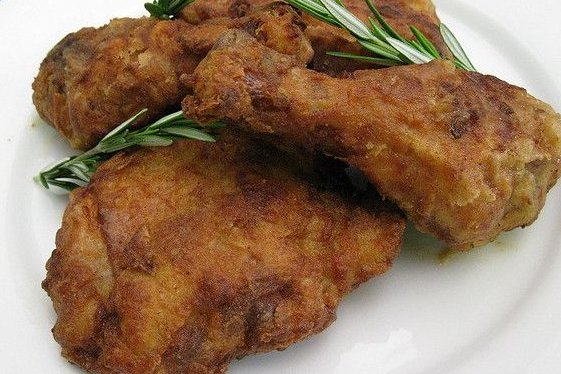 Receta de Pollo frito aromatizado