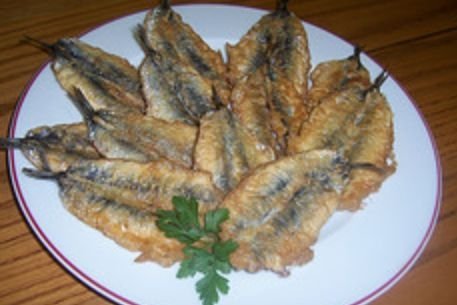 Receta de Sardinas fritas enharinadas